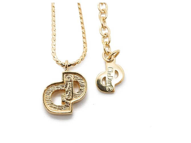 Dior Colar CD Logo Gold Dourado - vista 5