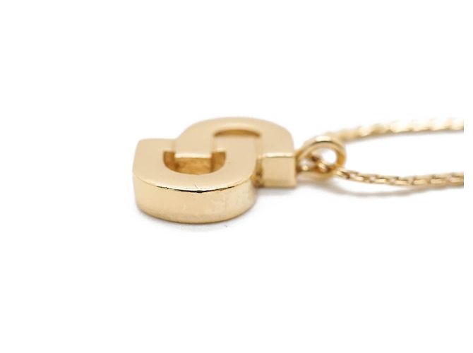 Dior Colar CD Logo Gold Dourado - vista 8