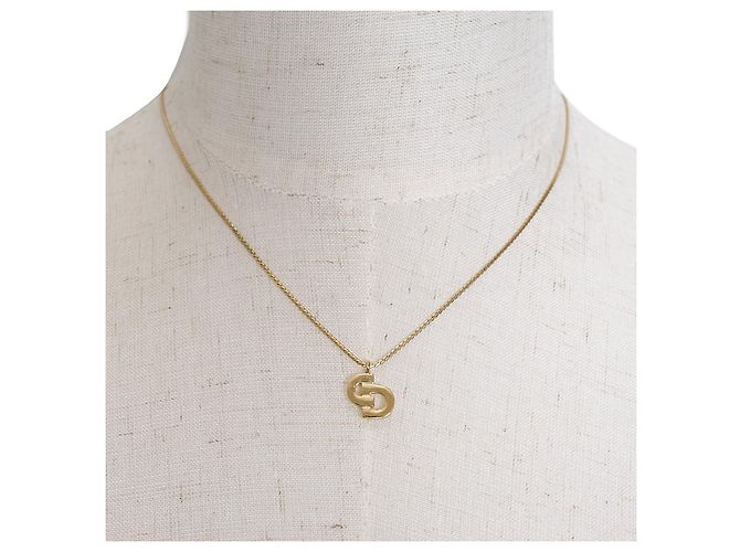 Dior Colar CD Logo Gold Dourado - vista 11