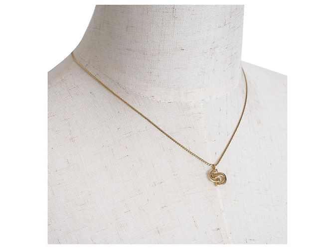 Dior Colar CD Logo Gold Dourado - vista 12