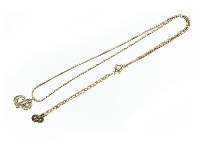 Dior Colar CD Logo Gold Dourado - vista 3