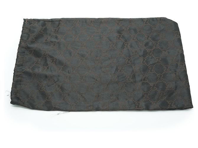 Gucci Riñonera con bolsillos en lona GG Negro - vista 15