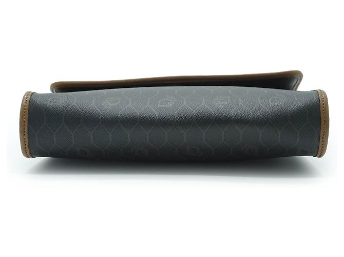 Dior Honeycomb 2way Clutch Shoulder Bag Brown - view 5