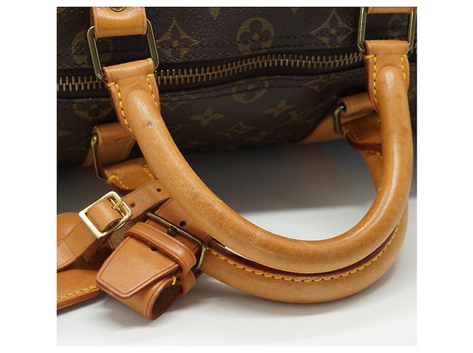 Louis Vuitton Vintage Monogram Keepall 50 Marron - vue 11