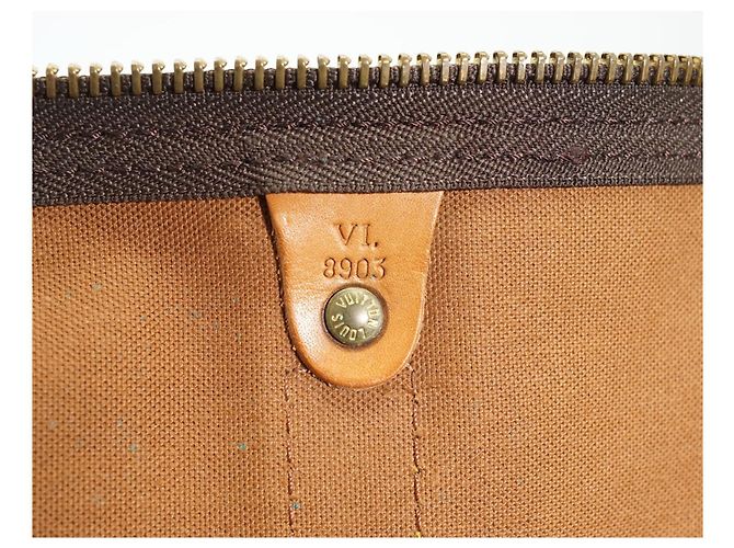 Louis Vuitton Vintage Monogram Keepall 50 Marron - vue 14