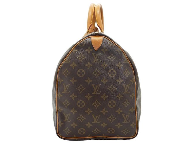 Louis Vuitton Vintage Monogram Keepall 50 Marron - vue 3