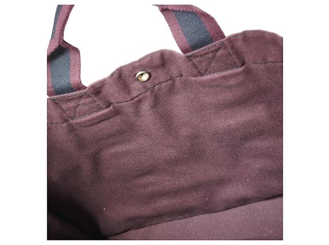 Hermès Fourre-Tout MM Bicolor Noir - vue 10
