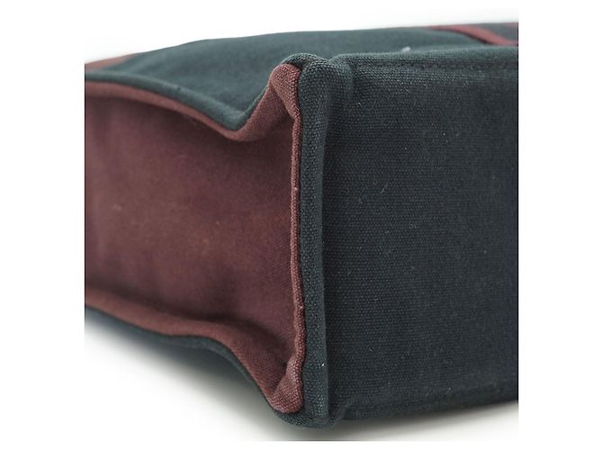 Hermès Fourre-Tout MM Bicolor Noir - vue 6