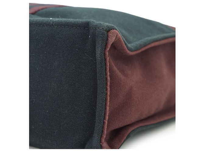 Hermès Fourre-Tout MM Bicolor Noir - vue 7