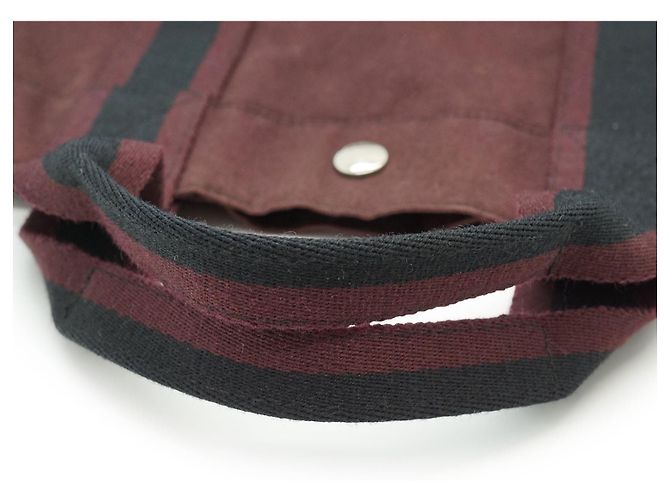 Hermès Fourre-Tout MM Bicolor Noir - vue 8
