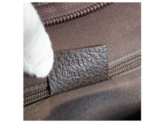 Gucci GG Canvas Abbey Hobo-Bag mit D-Ring Braun - Ansicht 15