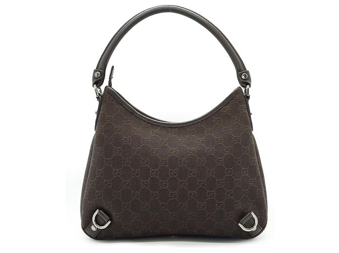 Gucci GG Canvas Abbey Hobo-Bag mit D-Ring Braun - Ansicht 2