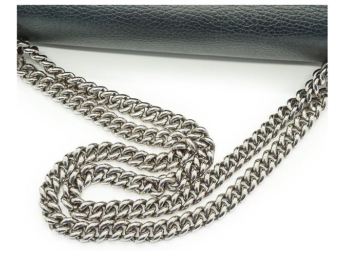 Gucci Borsa a tracolla con catena Dionysus impreziosita da cristalli Nero Beige - vista 10