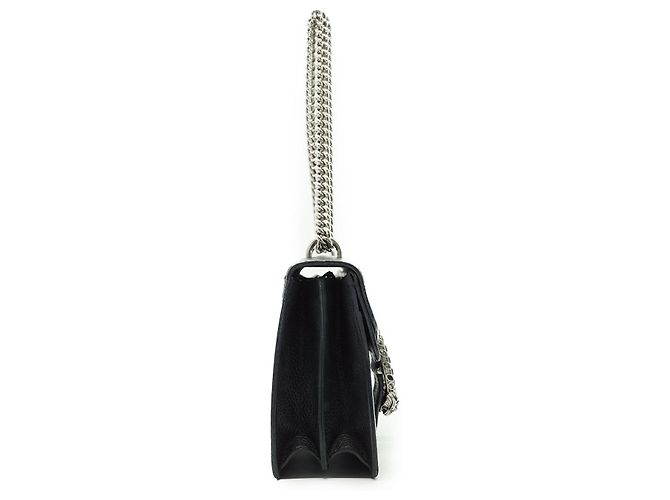 Gucci Borsa a tracolla con catena Dionysus impreziosita da cristalli Nero Beige - vista 4