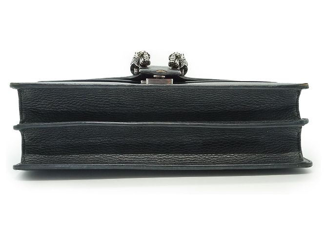 Gucci Borsa a tracolla con catena Dionysus impreziosita da cristalli Nero Beige - vista 5