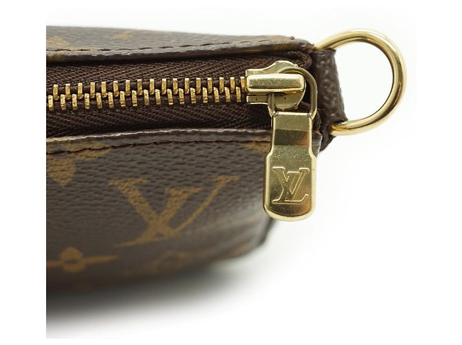 Louis Vuitton Monogram Pochette Accessoires Marrone - vista 11