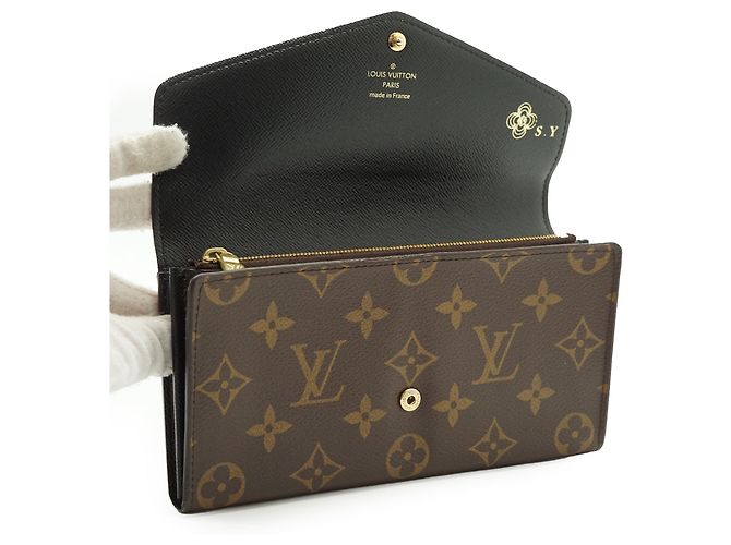 Louis Vuitton Monogram Giant Reverse Portefeuille Sarah Castaño - vista 7