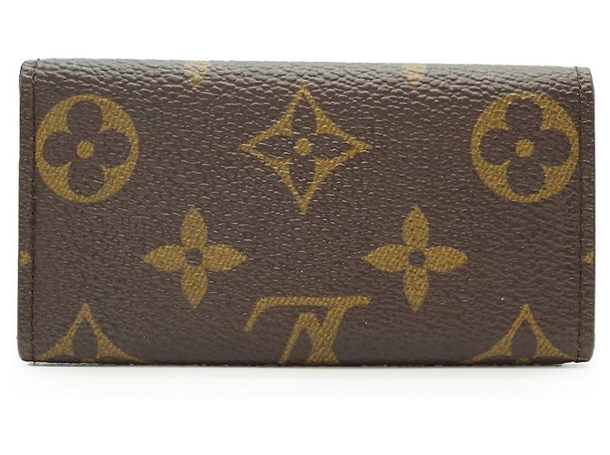 Louis Vuitton Portallaves Monogram Multicles 4 filas Castaño - vista 2