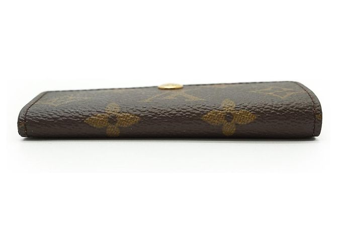 Louis Vuitton Portallaves Monogram Multicles 4 filas Castaño - vista 6
