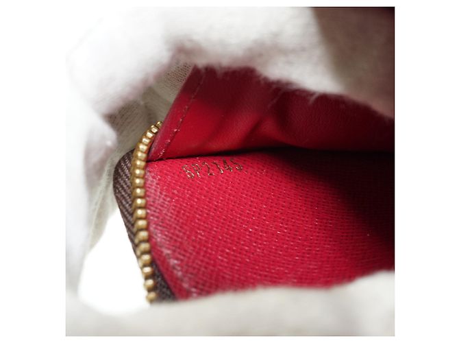 Louis Vuitton Monogram Portefeuille Clemence Fuchsia Long Wallet Marrom Fuschia - vista 15