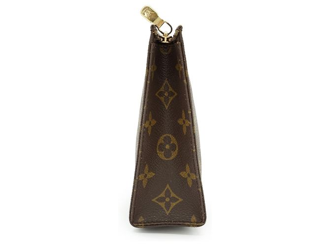 Louis Vuitton Vintage Monogram Poche Toilette 19 Marrone Beige - vista 3