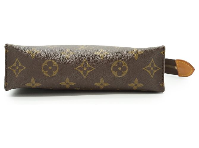 Louis Vuitton Vintage Monogram Poche Toilette 19 Marrone Beige - vista 5
