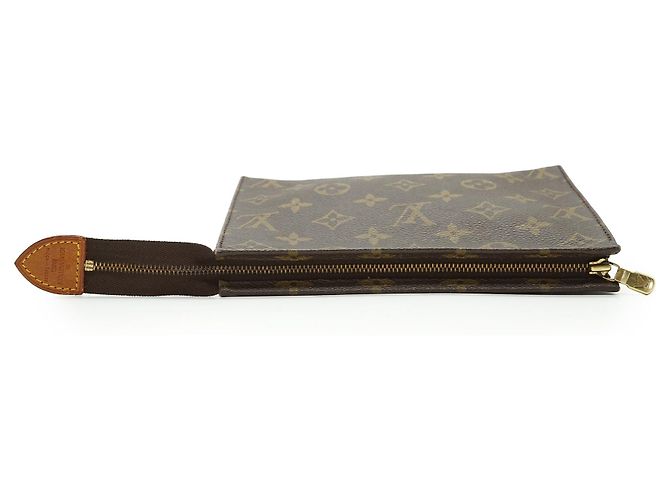 Louis Vuitton Vintage Monogram Poche Toilette 19 Marrone Beige - vista 8