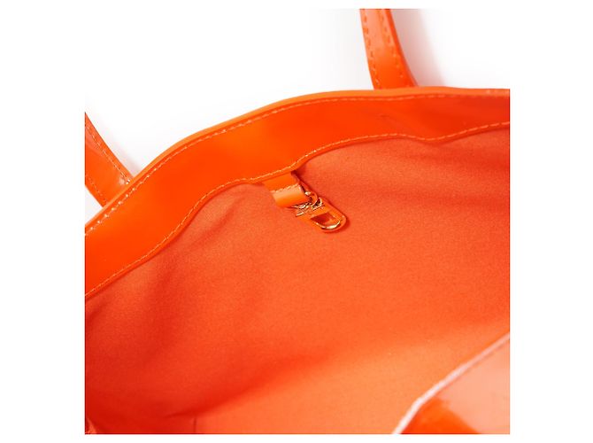 Louis Vuitton Monogram Vernis Wilshire PM Orange Sunset Rot - Ansicht 11