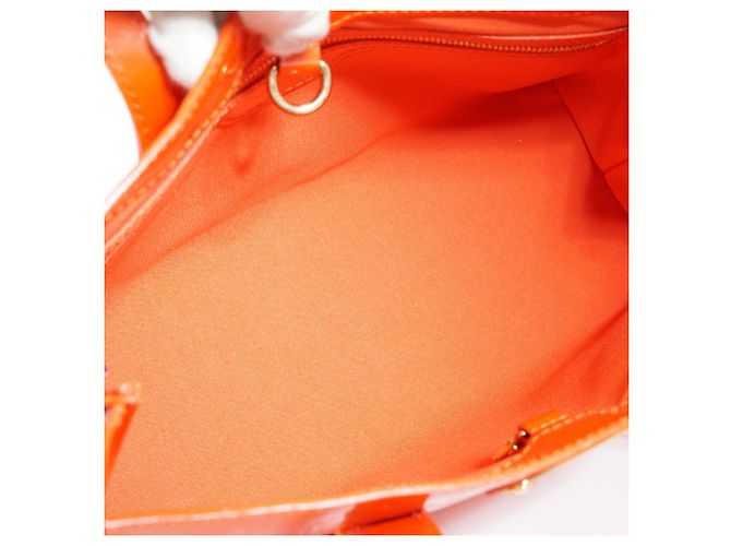 Louis Vuitton Monogram Vernis Wilshire PM Orange Sunset Rot - Ansicht 12