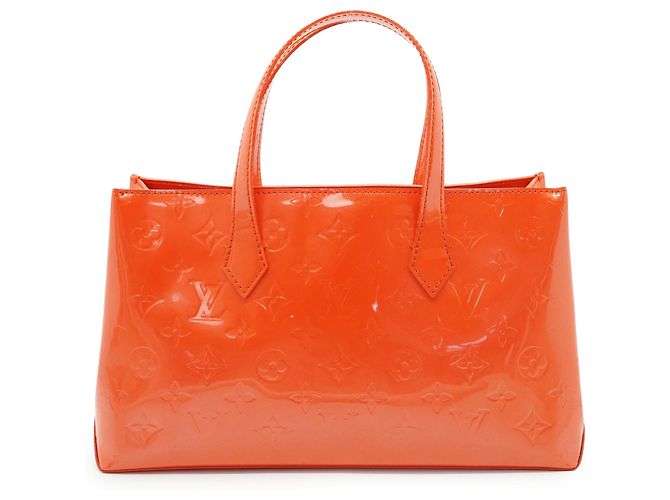 Louis Vuitton Monogram Vernis Wilshire PM Orange Sunset Rot - Ansicht 2