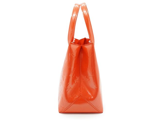 Louis Vuitton Monogram Vernis Wilshire PM Orange Sunset Rot - Ansicht 3