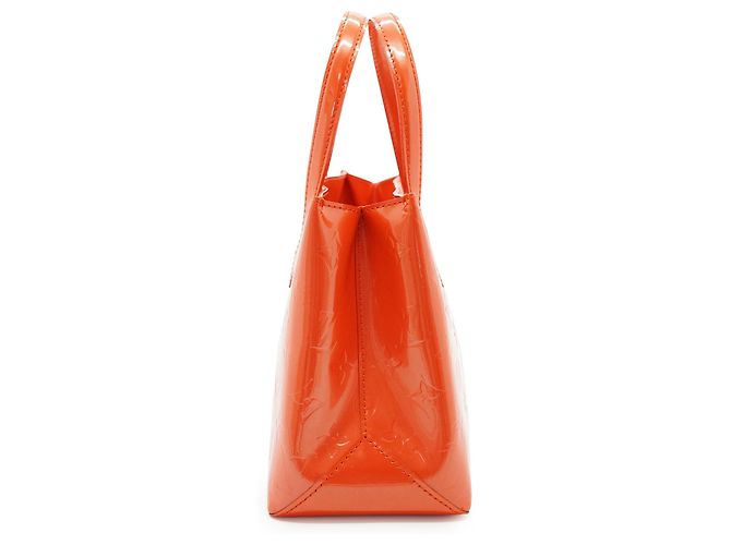 Louis Vuitton Monogram Vernis Wilshire PM Orange Sunset Rot - Ansicht 4