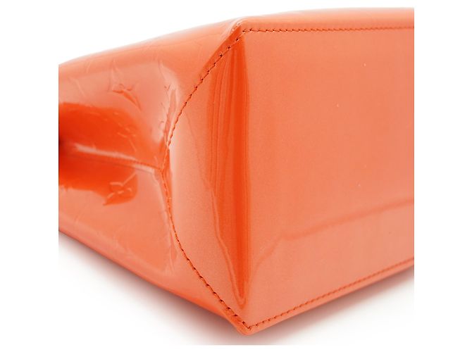Louis Vuitton Monogram Vernis Wilshire PM Orange Sunset Rot - Ansicht 6