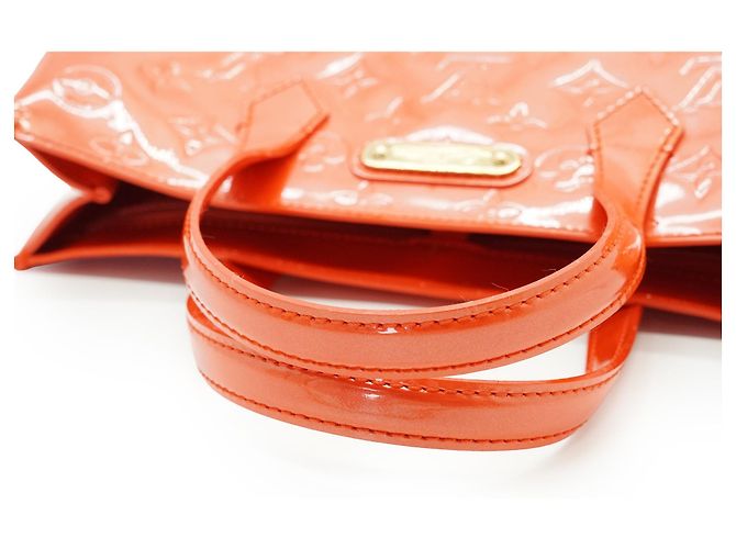 Louis Vuitton Monogram Vernis Wilshire PM Orange Sunset Rot - Ansicht 9