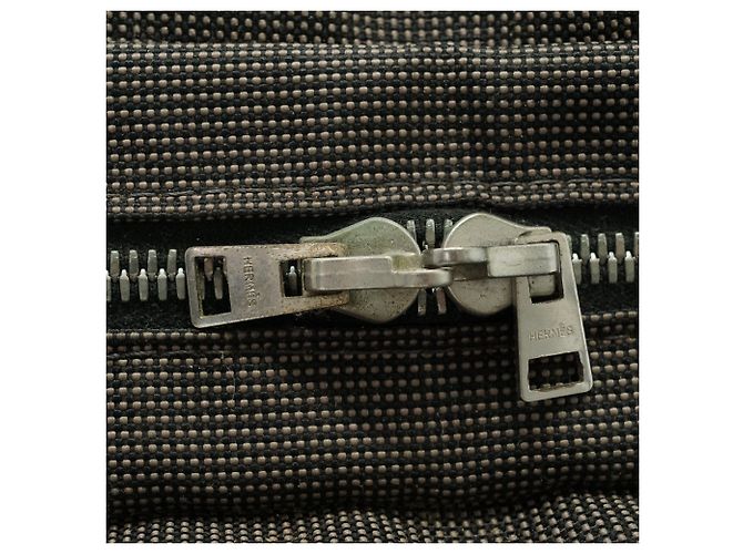Hermès Herline Tote PM Cinza em tecido - vista 11