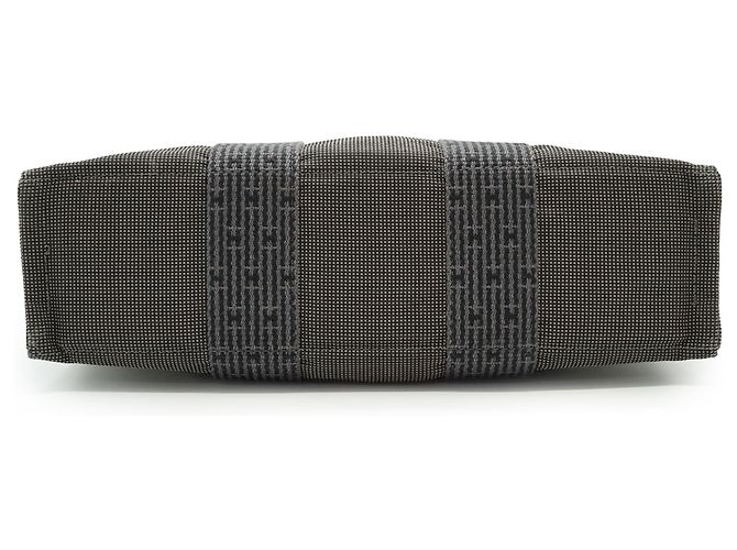 Hermès Herline Tote PM Cinza em tecido - vista 5