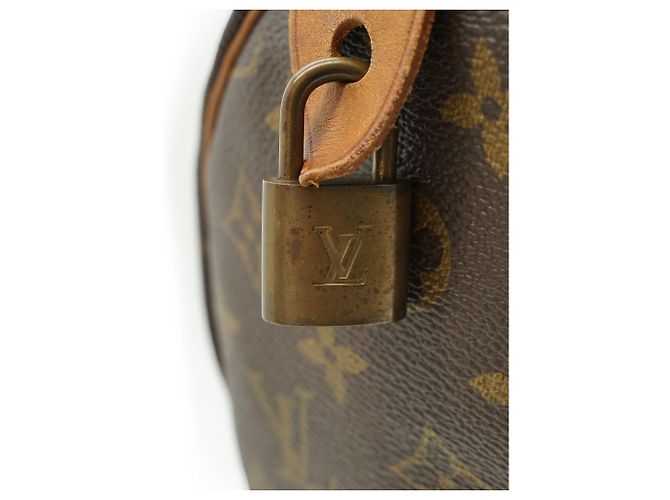 Louis Vuitton Monogram Speedy 35 Braun Canvas Leder - Ansicht 12