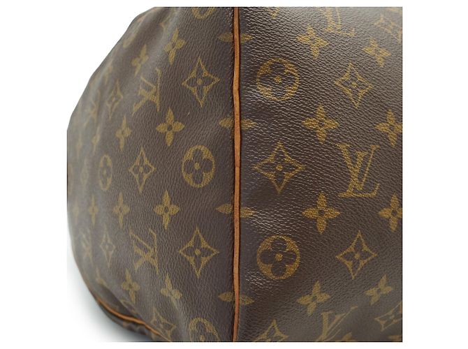 Louis Vuitton Monogram Speedy 35 Braun Canvas Leder - Ansicht 6