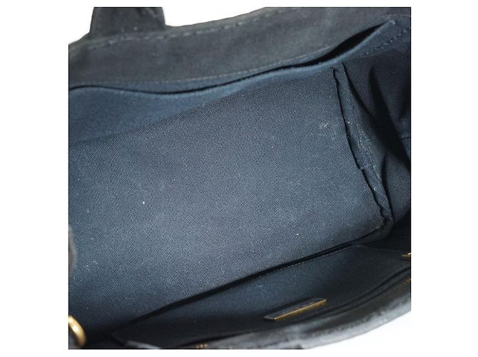 Prada Canapa Tote Mini Nero - vista 12
