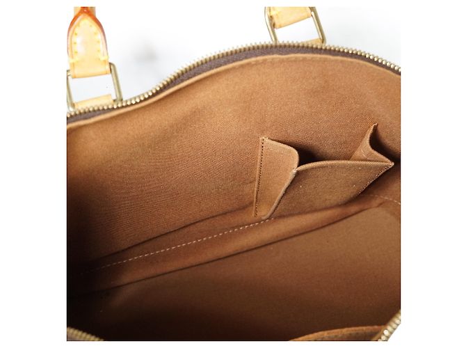 Louis Vuitton Monogram Alma PM Braun Leder - Ansicht 13
