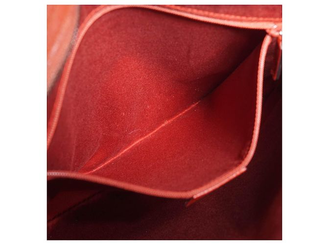 Gucci GG Canvas Quadratische Messenger-Tasche Rot - Ansicht 13