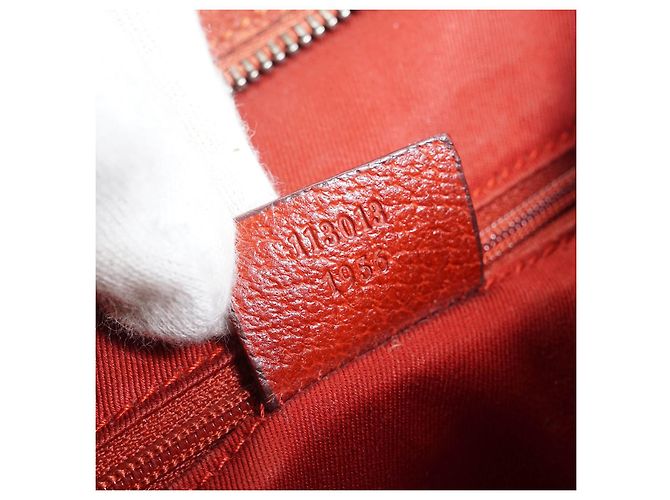 Gucci GG Canvas Quadratische Messenger-Tasche Rot - Ansicht 14