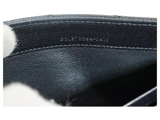 Yves Saint Laurent Cartera larga YSL Cassandra Matelassé Negro - vista 14