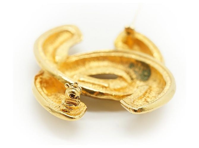 Chanel Broche CC Matelassé GP Dourado - vista 11