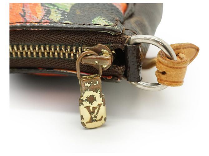 Louis Vuitton Monogram Pochette Accessoires Roses - view 18