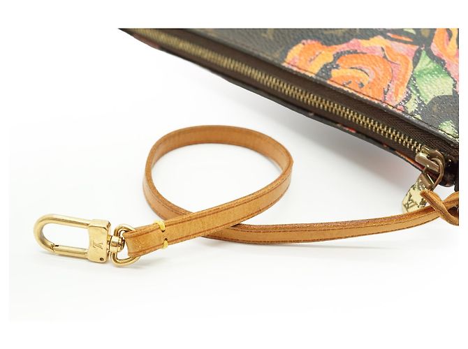 Louis Vuitton Monogram Pochette Accessoires Roses - view 22