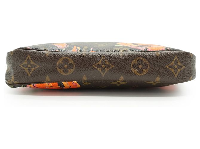 Louis Vuitton Monogram Pochette Accessoires Roses Castaño Rosa - vista 9