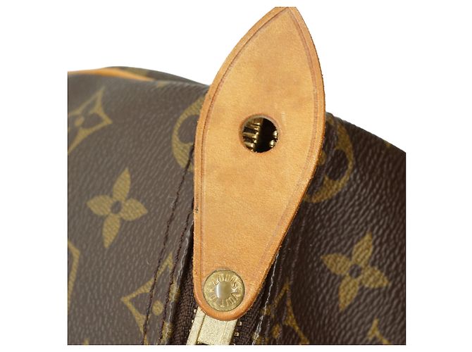 Louis Vuitton Monogram Speedy 35 Marron Cuir - vue 11