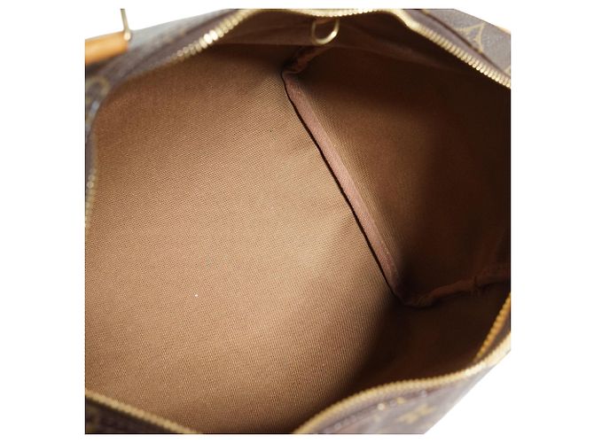 Louis Vuitton Monogram Speedy 35 Marron Cuir - vue 13