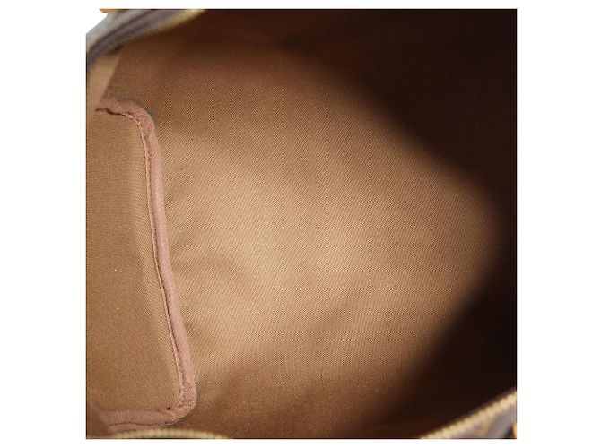 Louis Vuitton Monogram Speedy 35 Marron Cuir - vue 14